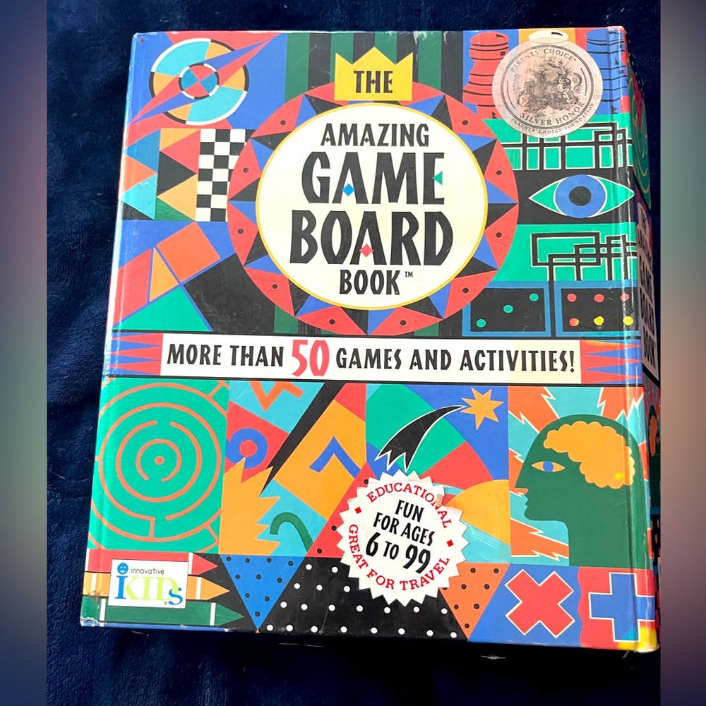The amazing game board book